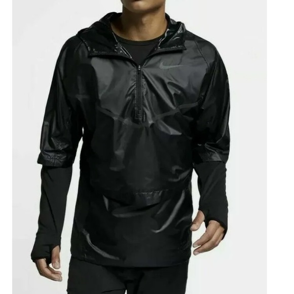 Nike Men’s Therma Sphere Transform Running Top Windbreaker pullover Sz XXL - Picture 1 of 16